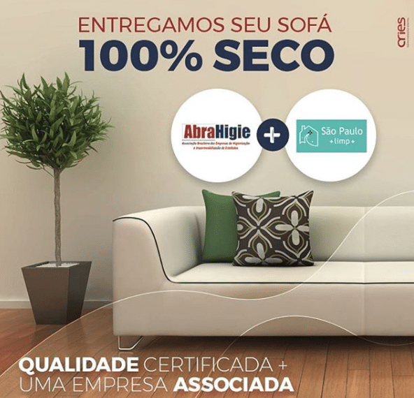 Higienização de sofas - São Paulo Limp